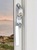 Låshandtag 790 rak krom x=44mm