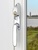 Låshandtag 790 rak krom x=44mm