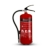 Brandsläckare Housegard pulver 4kg Röd, PE4HR-A