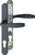 Handtagsset Hoppe New York         1810/3346 F9714M Mattsvart